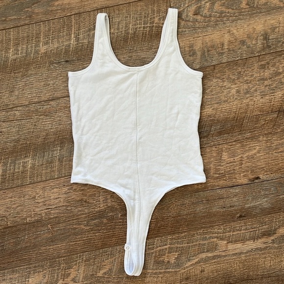 EUC ATM ANTHONY THOMAS MELILLO Modal Ribbed Bodysuit - Picture 4 of 6